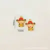 Accesorios de Aleación para Manualidades de Esmalte, Colgante de Estilo Chino que Atrae la Fortuna y la Paz, Materiales y Accesorios para Joyería Hecha a Mano DIY