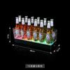 Patrón de hielo LED Sello de hielo Cubo de hielo luminoso Caja de batería móvil Cubo de champán Cesta de cerveza Barra Caja de batería móvil PC Resistente a caídas Cubo de vino extranjero