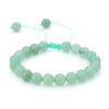 Suministro Transfronterizo Moda Estilo Bohemio Gesto 8mm Piedra Natural Piedra Volcánica Ágata Roja Pulsera Venta al por Mayor Pulsera
