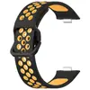 Para Huawei Watch Fit3 Oficial Misma Correa de Reloj Huawei Fit3 Silicona Bicolor Correa de Muñeca de Repuesto