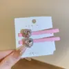 Grampo de Cabelo Estrela de Prata com Diamante Y2K Nicho Franja Lateral Presilha Bico de Pato Moda Doce Estilo Cool Acessórios de Cabelo Atacado para Mulheres
