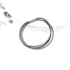 Versión Coreana Tres en Uno Banda Elástica de Alta Elasticidad para el Cabello Cuerda Fina Duradera para el Cabello Anillo Básico para el Cabello Accesorio para el Cabello