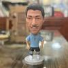 Decoración de pastel para fanáticos del fútbol de la Copa del Mundo MBA pebbogdibara C Luo Muñeca de fútbol Muñeca de decoración Muñeca
