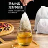 Bolsa de té no tejida de grado alimenticio, bolsa de té desechable, bolsa para salmuera, bolsa de filtro para té en sopa, bolsa de gasa para medicina china