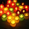 Lámpara de vela electrónica lámpara de vela led lámpara de vela creativa boda cumpleaños Navidad decoración de ambiente festivo diseño de lugar accesorios