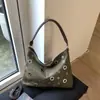 Bolsas Pequeñas Retro Otoño e Invierno para Mujer 2025 Nuevo Versátil para Viajes Diarios Bolso Cruzado de Hombro a la Axila de Moda Bolso Cubo