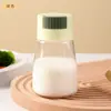 Tarro Cuantitativo para Condimentos de Cocina, Botella de Control de Sal Tipo Prensa, Caja de Condimentos para el Hogar, Tarro de Sal Sellado a Prueba de Humedad, Botella de Condimento de Sal MSG
