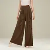 Calça de Dança Moderna, Roupas de Dança, Calça Larga de Inverno para Dança Chinesa, Roupas Básicas de Treino Fluídas de Novo Estilo, Roupas de Prática de Dança Clássica