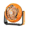 Ventilador de camping al aire libre transfronterizo luz tienda de campaña se puede colgar ventilador pequeño gran capacidad velocidad continua ventilador de carga iluminación