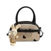 Bolso Cuadrado Pequeño de Mano de Moda de Gama Alta para Mujer Verano 2024 Bolso de Hombro Casual Estilo Coreano Mochila Cruzada Linda