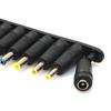 Adaptador Dc5.5*2.1Mm Juego de 8 Bits Adaptador Multifunción para Notebook Adaptador de Corriente Universal para Coche