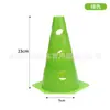 Barril Mark hexagonal de 23 cm de alto equipo auxiliar de entrenamiento de fútbol para niños entrenamiento físico marcador de obstáculos cono de helado