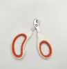 Cortauñas de Acero Inoxidable en Forma de Media Luna para Mascotas Gatos y Perros, Herramienta Anti-Arañazos para Animales, Tijeras Pequeñas para Cuidado de Uñas