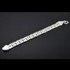 Pulsera de Pareja Plata Lin Fa Pulsera de Plata de 99 Pies Moda Coreana para Hombre Pulsera de Látigo de Caballo Pulsera de Plata para Mujer