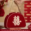 Bolsa de mano para boda, bolsa de regalo, recuerdos, sobres rojos especiales bordados en terciopelo para los novios, colección completa de artículos para bodas