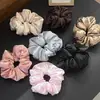 Diadema de almohada para el pelo ~ Diadema de algodón burbuja de satén francés No daña el pelo, Tejido cómodo y muy elástico