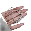 Novos Brincos Argola Populares para Mulheres 2025, Luxo Acessível, High-End, Brincos Argola Lisos, Brincos, Brincos Grandes Exagerados, Brincos