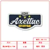 Pegatinas de Tela Bordadas con Letras Cuadradas Accesorios de Ropa para Traje de Uniforme de Béisbol Americano Parche Decorativo Pegatinas DIY Fábrica Stock Listo