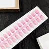 Adesivo Francês Unha Postiça Tiras Prontas 30 Peças Tamanho Único Espessadas Unhas Usáveis Fábrica Direta Personalização