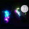 Spot atacado LED luminoso flash fluorescente cadarço colorido sapatos de lona luz cadarço decorativo noite corrida discoteca preparação