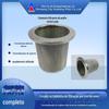 Filtro de malha sinterizada de aço inoxidável com flangeamento de flange Cartucho de filtro sinterizado de aço inoxidável 304 Filtro de malha sinterizada de cinco camadas