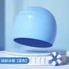 Venda Direta da Fábrica Touca de Natação de Silicone para Homens e Mulheres, Impermeável, Resistente ao Cloro, Antiderrapante, Cor Sólida, Alta Elasticidade, Não Aperta a Cabeça Durante a Natação