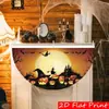 Fábrica Transfronteriza Modelo Nuevo Amazon Transfronterizo Aliexpress Venta Caliente Decoración de Bandera de Media Luna Halloween Festival de Fantasmas Fiesta