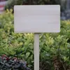 Estaca de Suelo Anticorrosión para Huerto Señal Tablero Vertical para Guardería Etiqueta de Planta Señal Señalización Exterior Señal de Madera Grabado