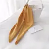 En Stock Bufanda Cuadrada de Satén de Seda de Color Sólido de 70 cm, Bufanda Cuadrada de Seda Artificial Estampada de Color Único, Accesorio para el Cabello de Ropa, Pañuelo Decorativo para la Cabeza, Se Puede Arrugar