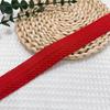 Cinta de borde de hilo de algodón xiangfeng de 3 cm, encaje de pliegues ondulados unilaterales, accesorios de cinturón decorativo para ropa DIY, textiles para el hogar