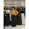 Solo Uno VI+ 2026 Otoño Estilo Coreano Simple Versátil Adelgazante Cintura Elástica Pierna Ancha Pantalones Casuales 83851