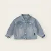 Chaquetas para Niños 2026 Otoño Nuevo Estilo Tops para Niños Elegantes Chaquetas de Mezclilla para Niños Ropa de Moda Ropa para Niños