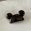 Pinza Lateral de Ácido Acético de 4 mm de Espesor ~ Estilo Japonés Coreano Lindo Orejas de Mickey Pinza para Cola de Caballo Pinza Pequeña para el Cabello Pinza para Flequillo Accesorio para el Cabello