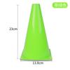Balde de Obstáculos de Futebol 23cm Logo Balde 9 Polegadas Balde de Plástico Logo Cone de Treino de Futebol Balde Durável