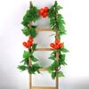 Rattan Sintético Planta Techo Restaurante de Frutas Decoración Planta Verde Granja Vegetal y Fruta Flor Enredadera Fruta Roja de Año Nuevo Artificial Alta