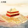 Puzzle de Madera 3D de Gran Venta Modelo de Edificio Antiguo Juguete Educativo de Ensamblaje Manual Adorno para Puestos Callejeros