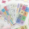 Livro de adesivos recortados Crepúsculo, dropshipping disponível, registro de ritmo lento, adesivos decorativos básicos estilo ins para planners