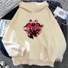 Sudadera con capucha Helluva para hombre Y2K Sudadera para hombre Sudadera con capucha estética anime