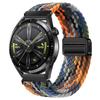 Adequado para Pulseira de Relógio Huawei Gt7/6Pro, Fivela Magnética de Metal para Samsung Watch7/6, Pulseira de Relógio de Nylon com Malha Tecida
