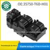 35750-t6d-h01 para 15-19 Honda Odyssey interruptor mestre do levantador de vidro interruptor de elevação da janela
