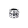 Cuentas Espaciadoras de Plata Pura S999 Ocho Tesoros Auspiciosos Cuentas para Cintura Cuentas Superiores con Pulsera de Cuentas Portátil 108 Cuentas Accesorio Cultural DIY
