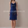 2026 Primavera/Verano Nuevo Modal Rayón para Mujer Encaje Patchwork Color Sólido Camisola Camisón