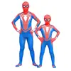 Traje de cuerpo entero de Spider-Man Disfraz de Cosplay para Halloween Traje de una pieza para adultos y niños