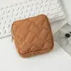 Quarteto Bolsa de Cosméticos Bolsa de Viagem Bonita Bolsa de Lavagem Batom Bolsa de Cosméticos com Zíper Acessórios Estéticos Escova Bolsa de Algodão Sanitária