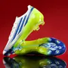 Nuevas Botas de Fútbol de Alta Calidad para Jóvenes y Adultos, con Tacos y Multitacos, Antideslizantes y Resistentes al Desgaste para Campos de Césped, Botas de Fútbol para Partido Real