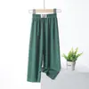 Pantalones de Verano para Niñas Anti-Mosquitos de Seda Helada Finos Sueltos Rectos de Pierna Ancha Pantalones Casuales para Niñas