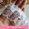 Mantel Accesorios de Encaje Empalmado y Ensanchado Malla Étnica Extendido Plisado para Bebé Falda de Tela Decorativa Dobladillo