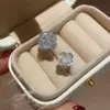 Anillo Geométrico Redondo de Flor de Circonita Transfronterizo Europeo y Americano, Anillo de Dedo Índice de Gama Alta Nicho, Joyería de Estilo Retro de Moda