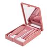 Explosões transfronteiriças 5 estojo espelhado kit de pincéis de maquiagem pincel para sombra novo pincel para blush de maquiagem pincel para lábios portátil com em estoque