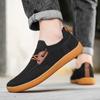 Zapatos Casuales de Punto de Estilo Nuevo Transfronterizos de Estilo de Negocios para Hombres y Mujeres, Transpirables, Modernos, Casuales sin Cordones, Punta Ancha